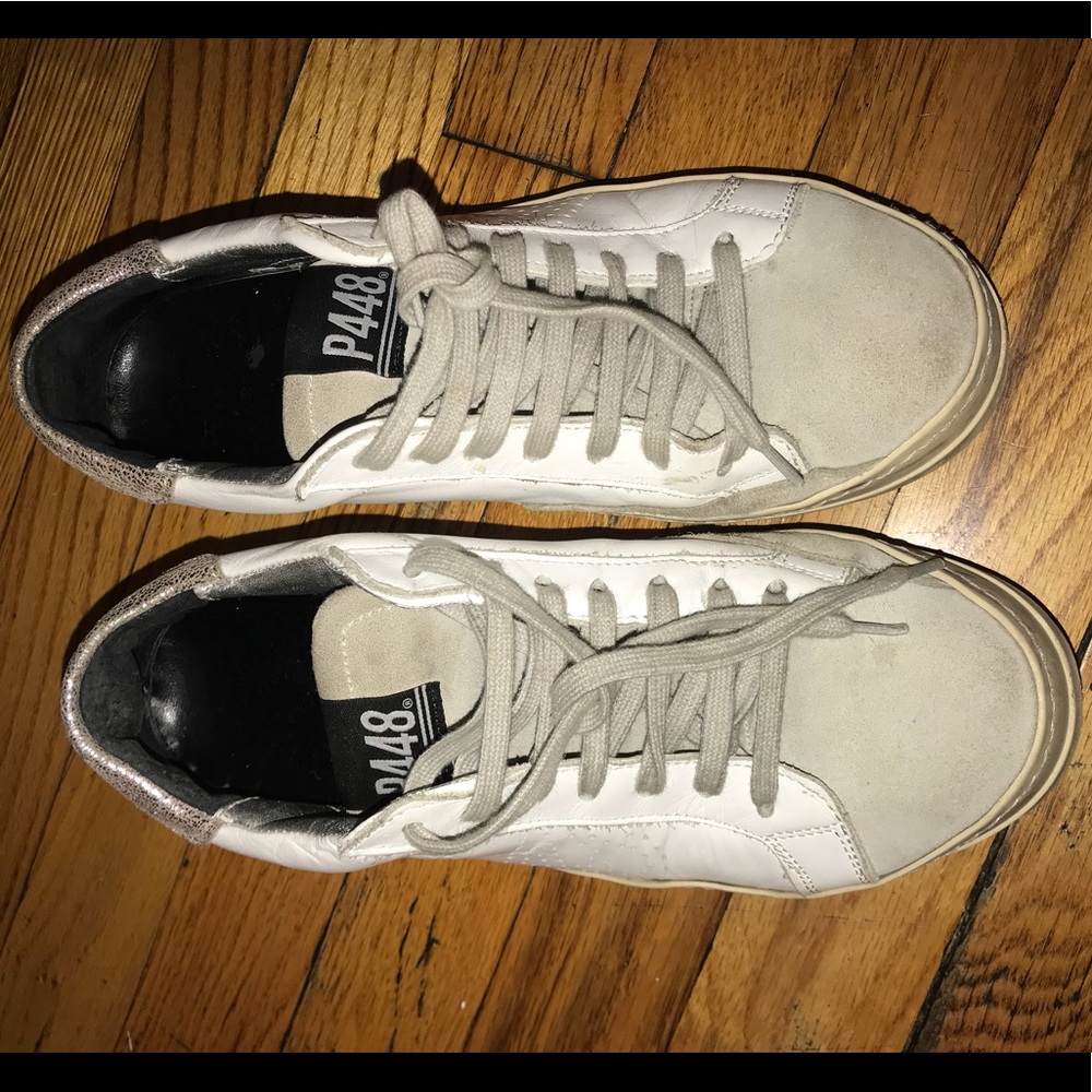 P448 sneakers worn out
